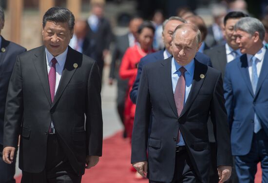 Russian President Vladimir Putin visits China. Day Two