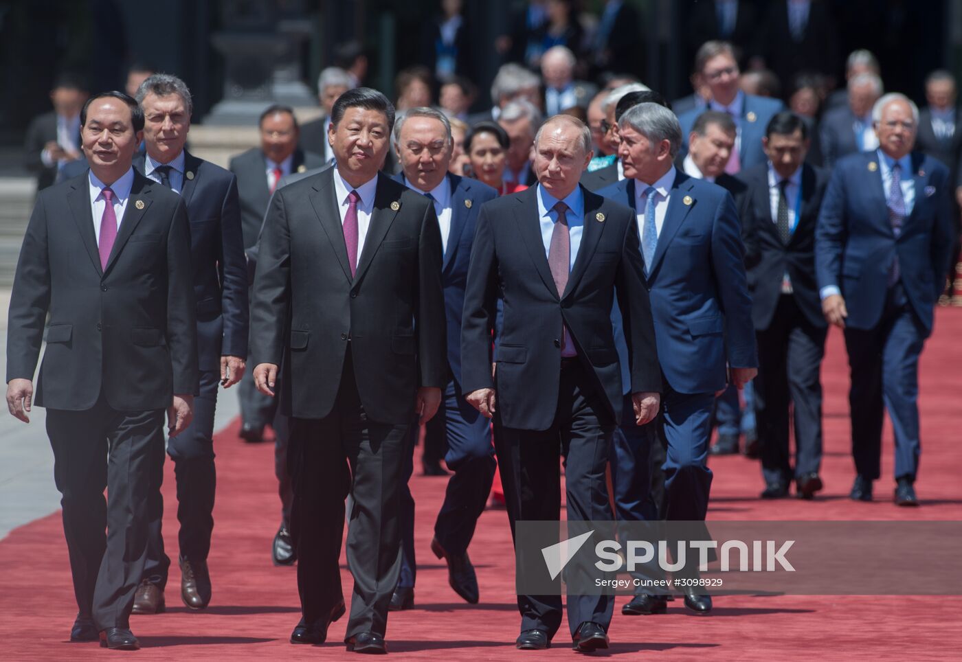 Russian President Vladimir Putin visits China. Day Two