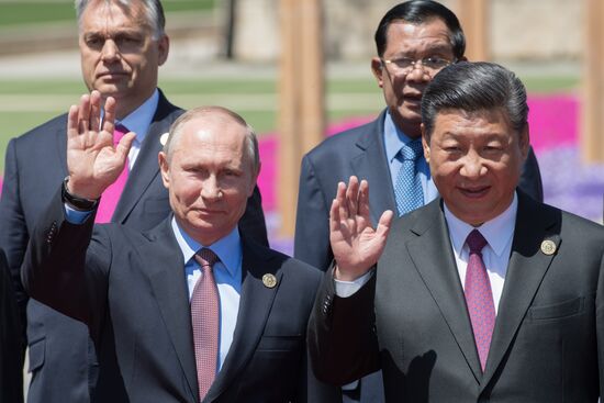 Russian President Vladimir Putin visits China. Day Two