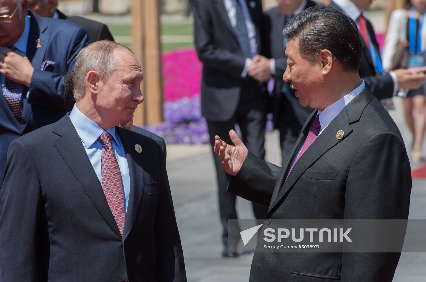 Russian President Vladimir Putin visits China. Day Two