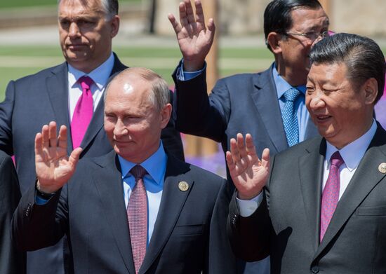 Russian President Vladimir Putin visits China. Day Two