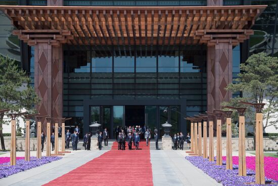 Russian President Vladimir Putin visits China. Day Two