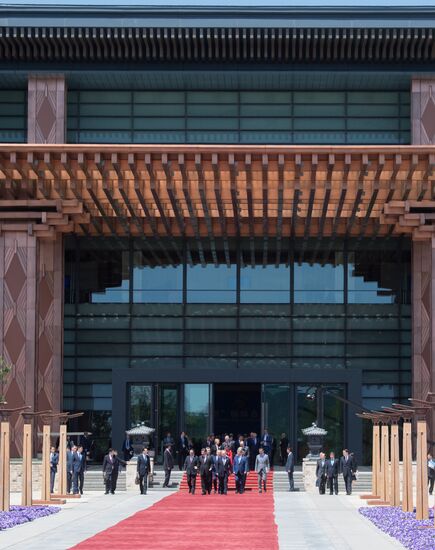 Russian President Vladimir Putin visits China. Day Two