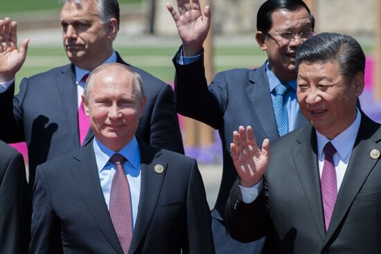 Russian President Vladimir Putin visits China. Day Two