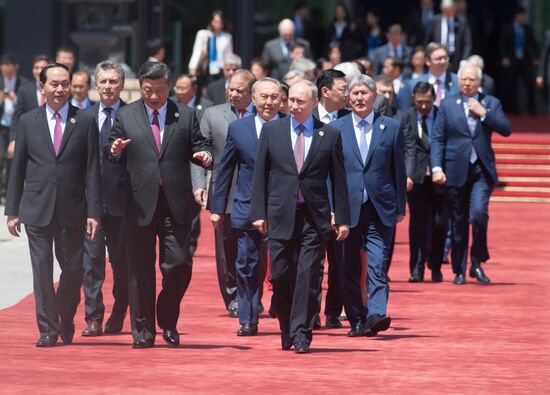 Russian President Vladimir Putin visits China. Day Two
