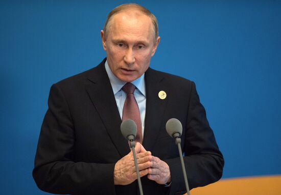 Russian President Vladimir Putin visits China. Day Two