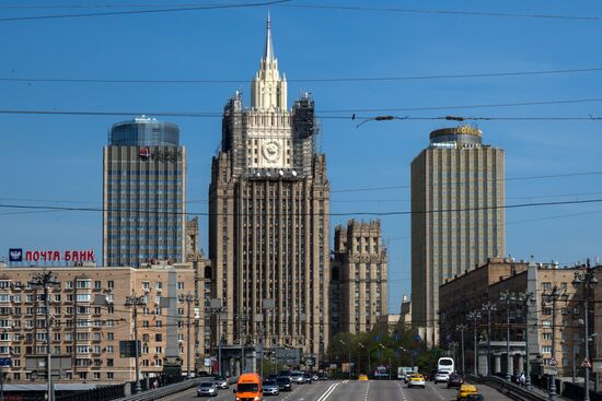 Russian Foreign Ministry building