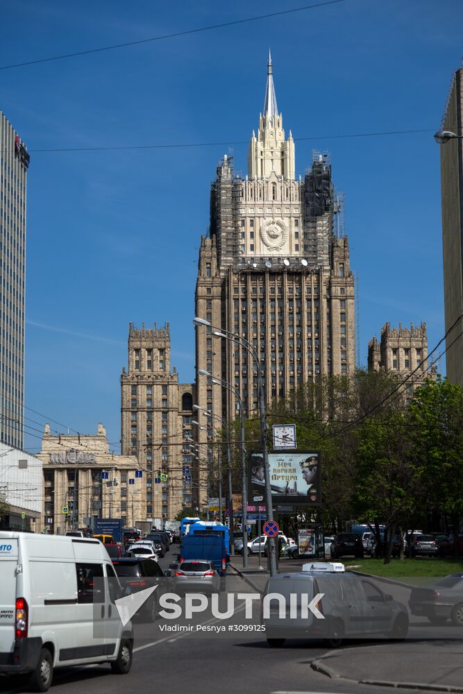 Russian Foreign Ministry building