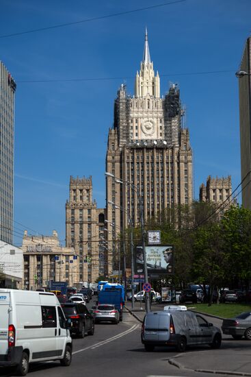 Russian Foreign Ministry building