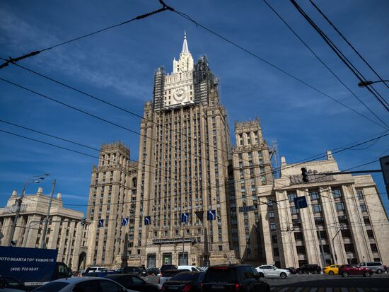 Russian Foreign Ministry building