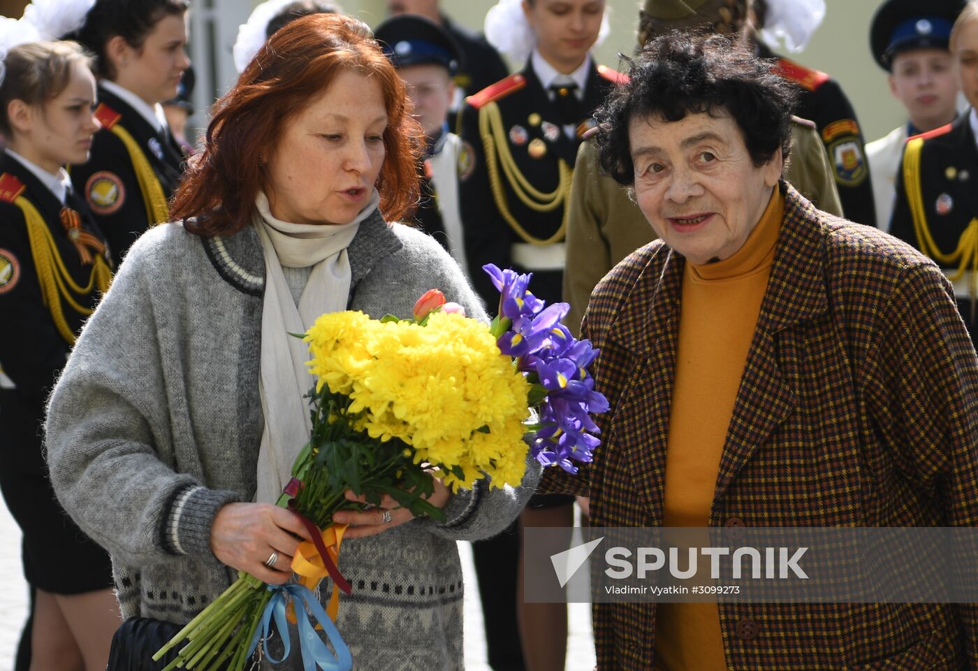 Unveiling photo exhibition "Olga Lander. Expanded reality of war"