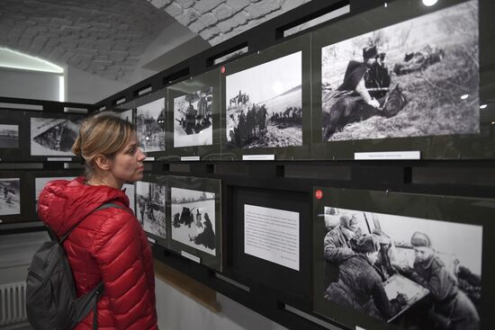 Unveiling photo exhibition "Olga Lander. Expanded reality of war"