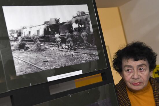 Unveiling photo exhibition "Olga Lander. Expanded reality of war"