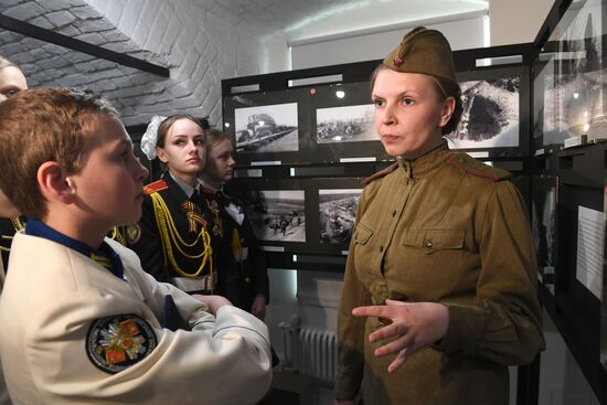 Unveiling photo exhibition "Olga Lander. Expanded reality of war"