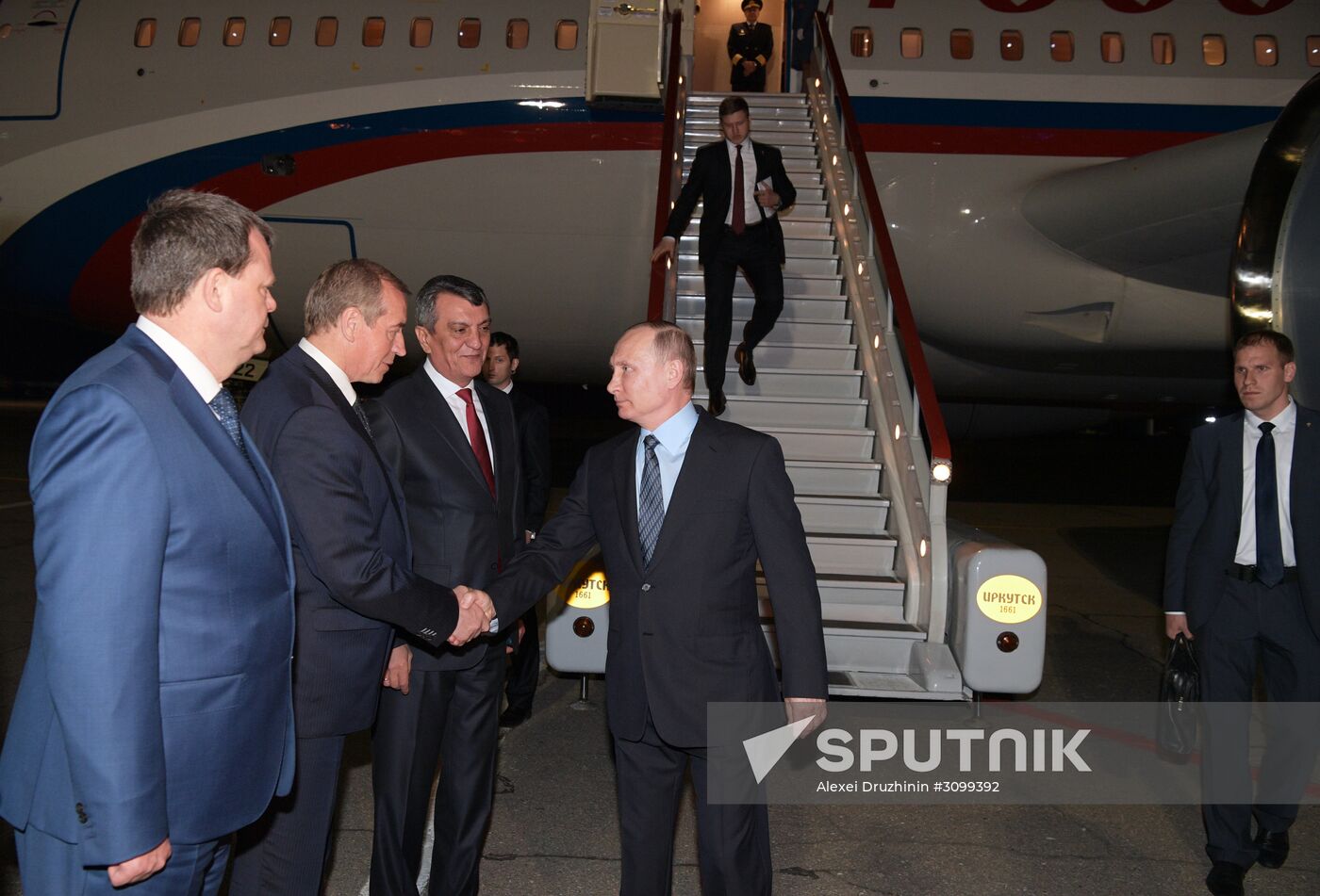 President Vladimir Putin visits Irkutsk