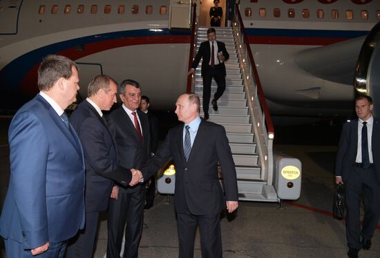 President Vladimir Putin visits Irkutsk