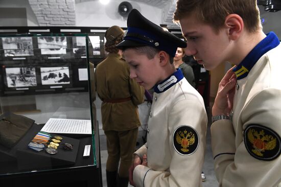 Unveiling photo exhibition "Olga Lander. Expanded reality of war"