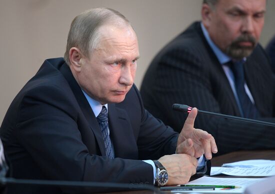 President Vladimir Putin visits Irkutsk
