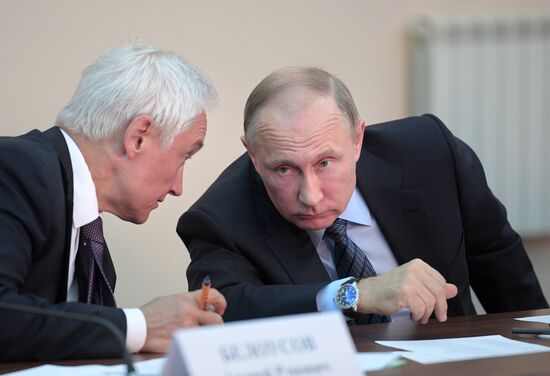 President Vladimir Putin visits Irkutsk