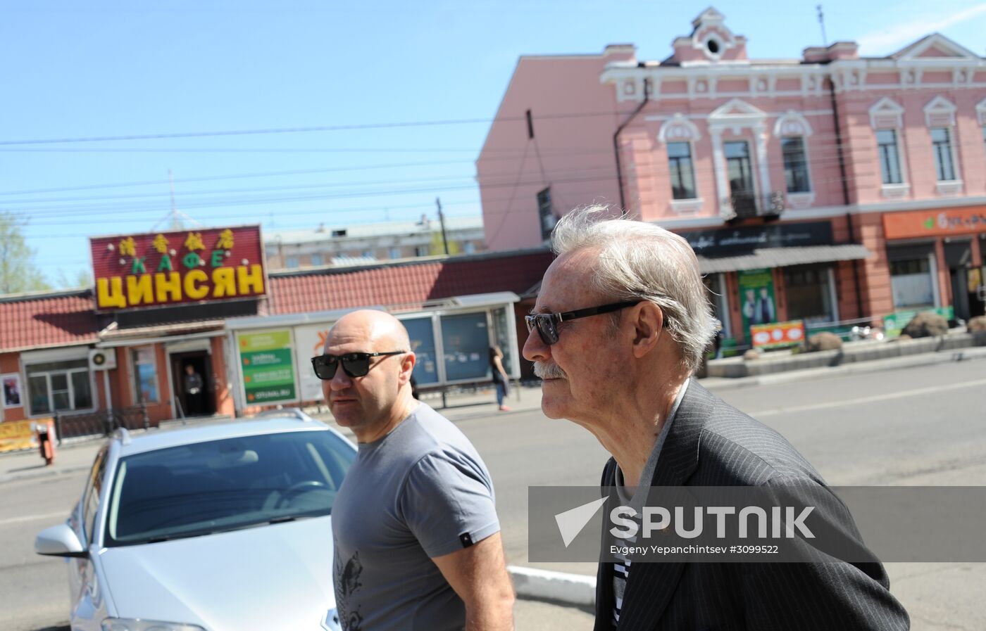 People's Artist of USSR Yuri Solomin visits Chita