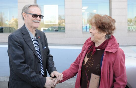 People's Artist of USSR Yuri Solomin visits Chita