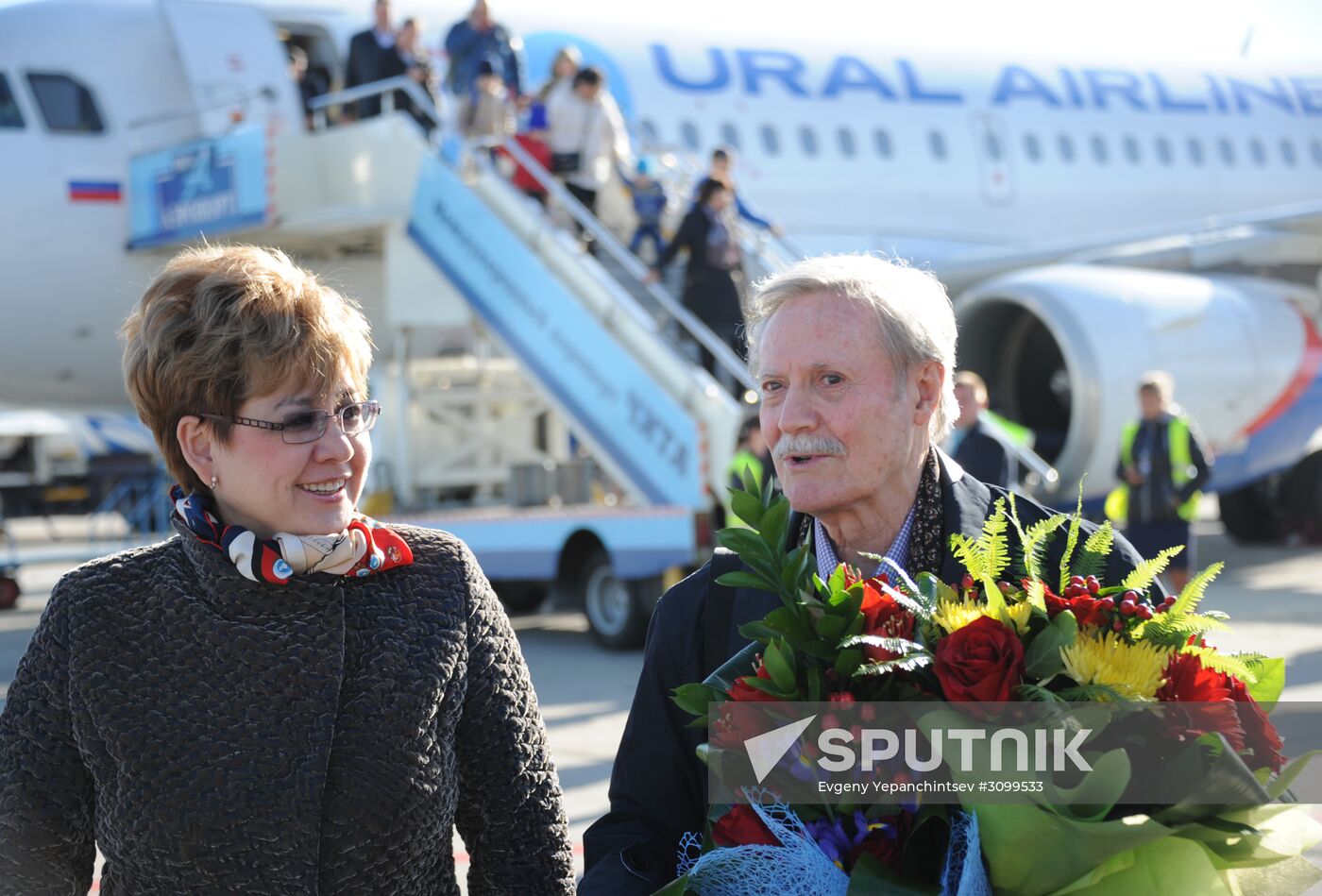 People's Artist of USSR Yuri Solomin visits Chita