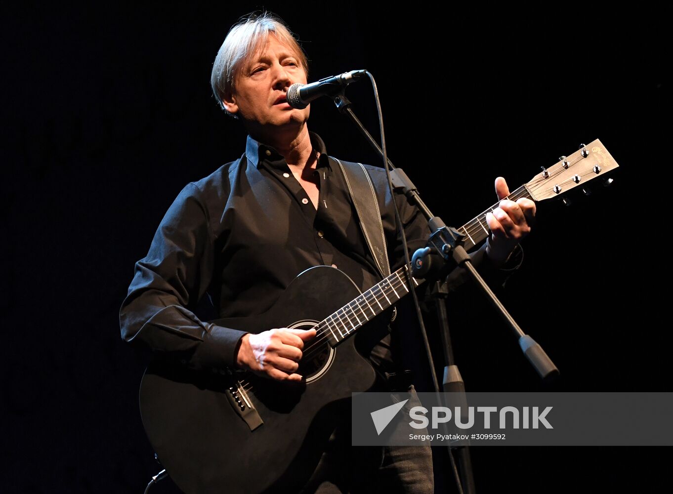 Yevgeny Yevtushenko memorial evening at Moscow's Mayakovsky Theater