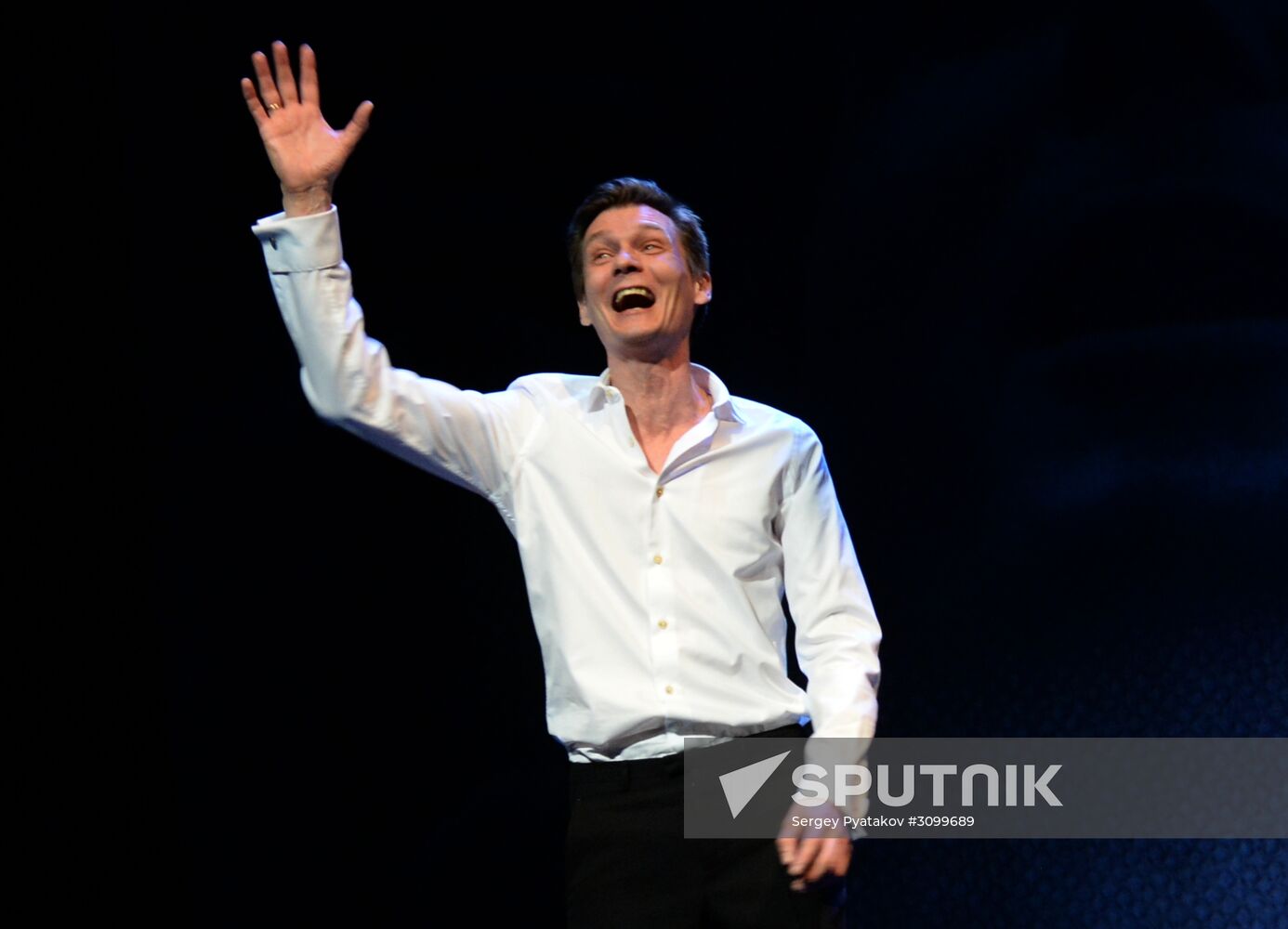 Paying tribute to Yevgeny Yevtushenko at Moscow's Mayakovsky Theater