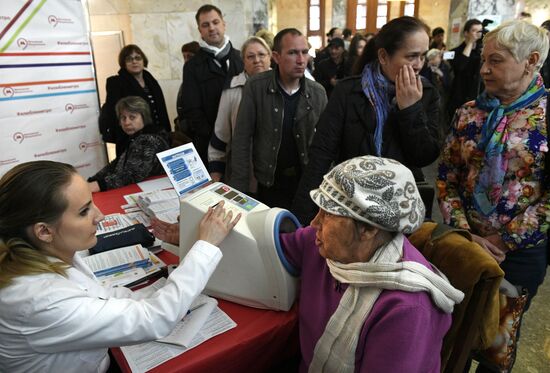 Moscow Metro hosts Know Your Blood Pressure project