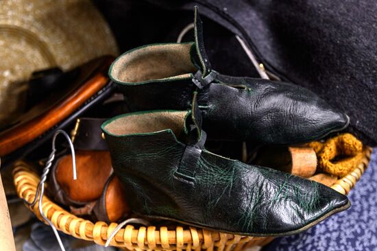 Making props for Times and Epochs. Collection festival