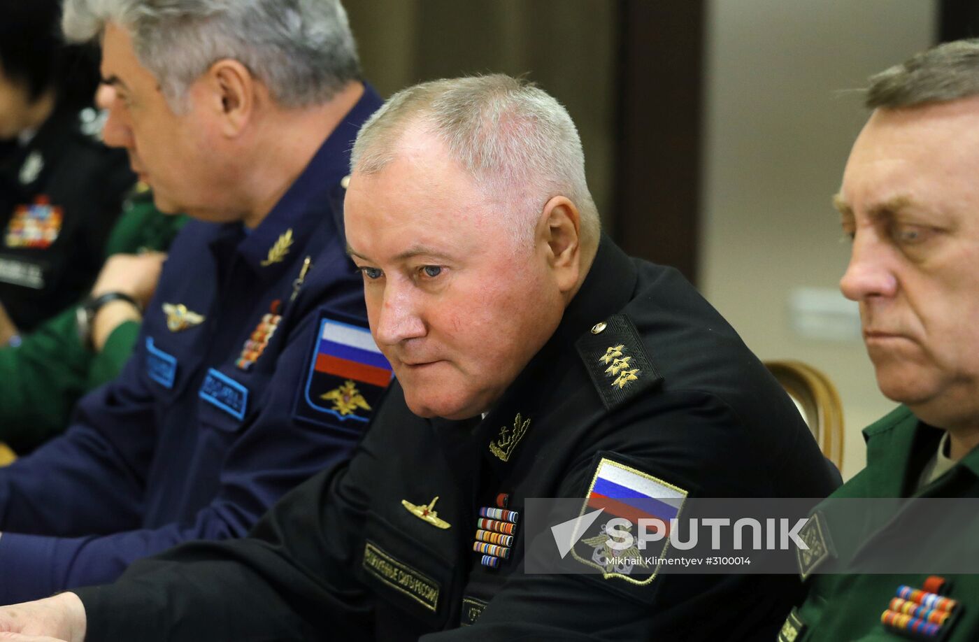 Russian President Vladimir Putin holds meeting with leaders of Defense Ministry and Military-Industrial Complex