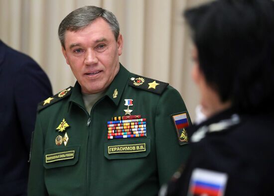 Russian President Vladimir Putin holds meeting with leaders of Defense Ministry and Military-Industrial Complex