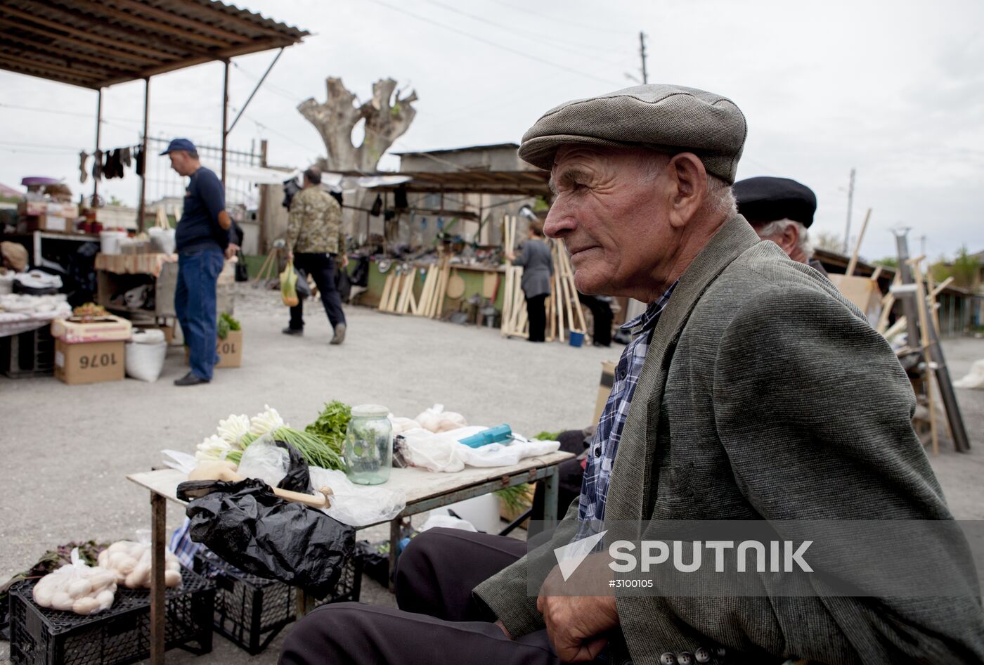 Market in Tskhinvali