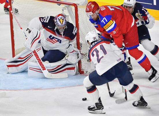 2017 IIHF World Championship. Russia vs USA