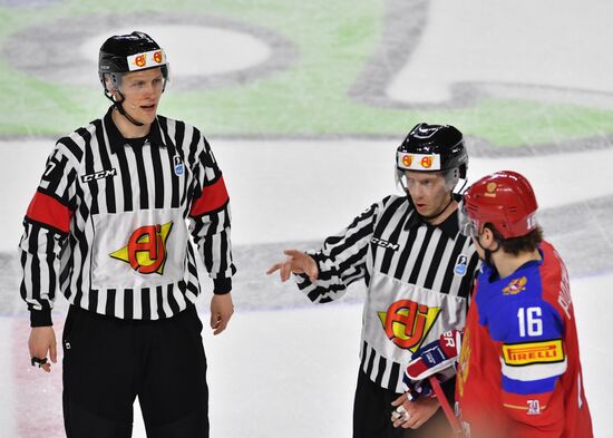 2017 IIHF World Championship. Russia vs. US