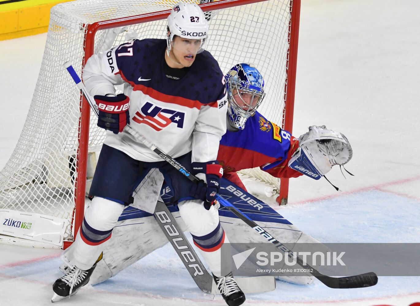 2017 IIHF World Championship. Russia vs USA