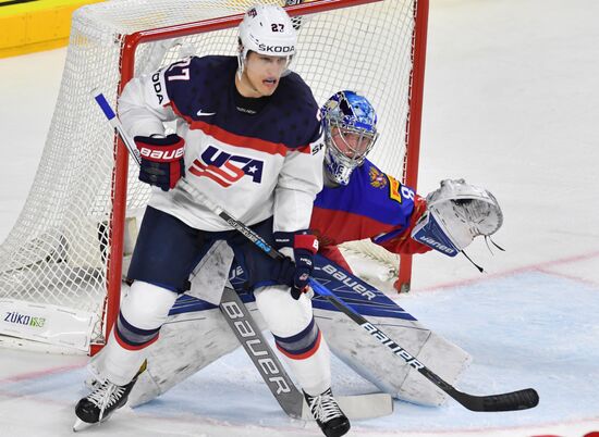 2017 IIHF World Championship. Russia vs USA