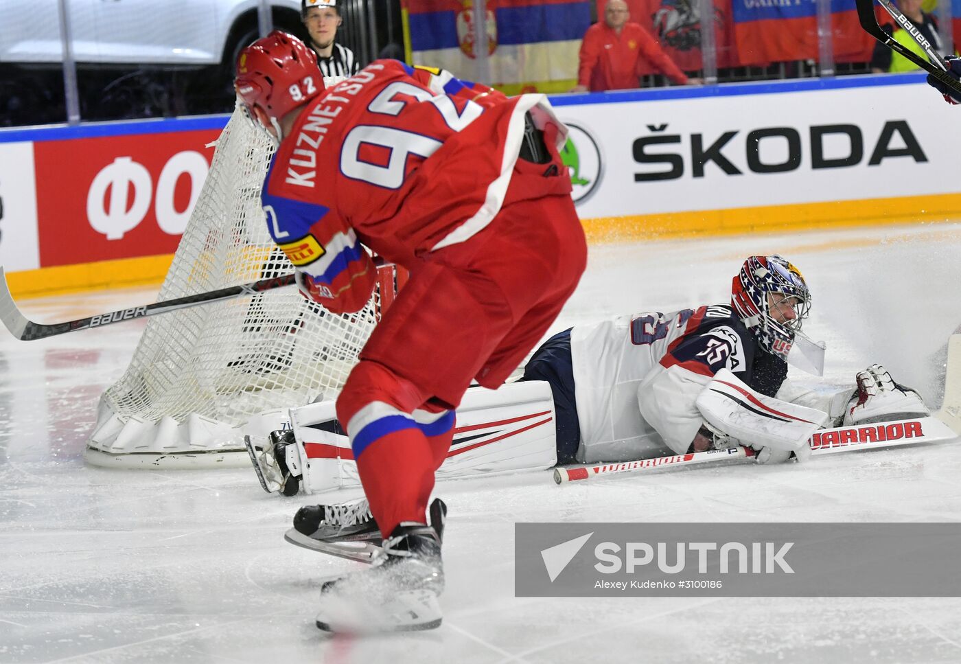 2017 IIHF World Championship. Russia vs USA