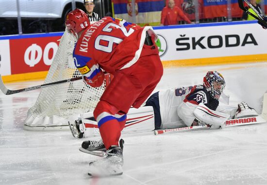 2017 IIHF World Championship. Russia vs USA