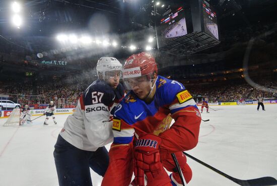 2017 IIHF World Championship. Russia vs USA