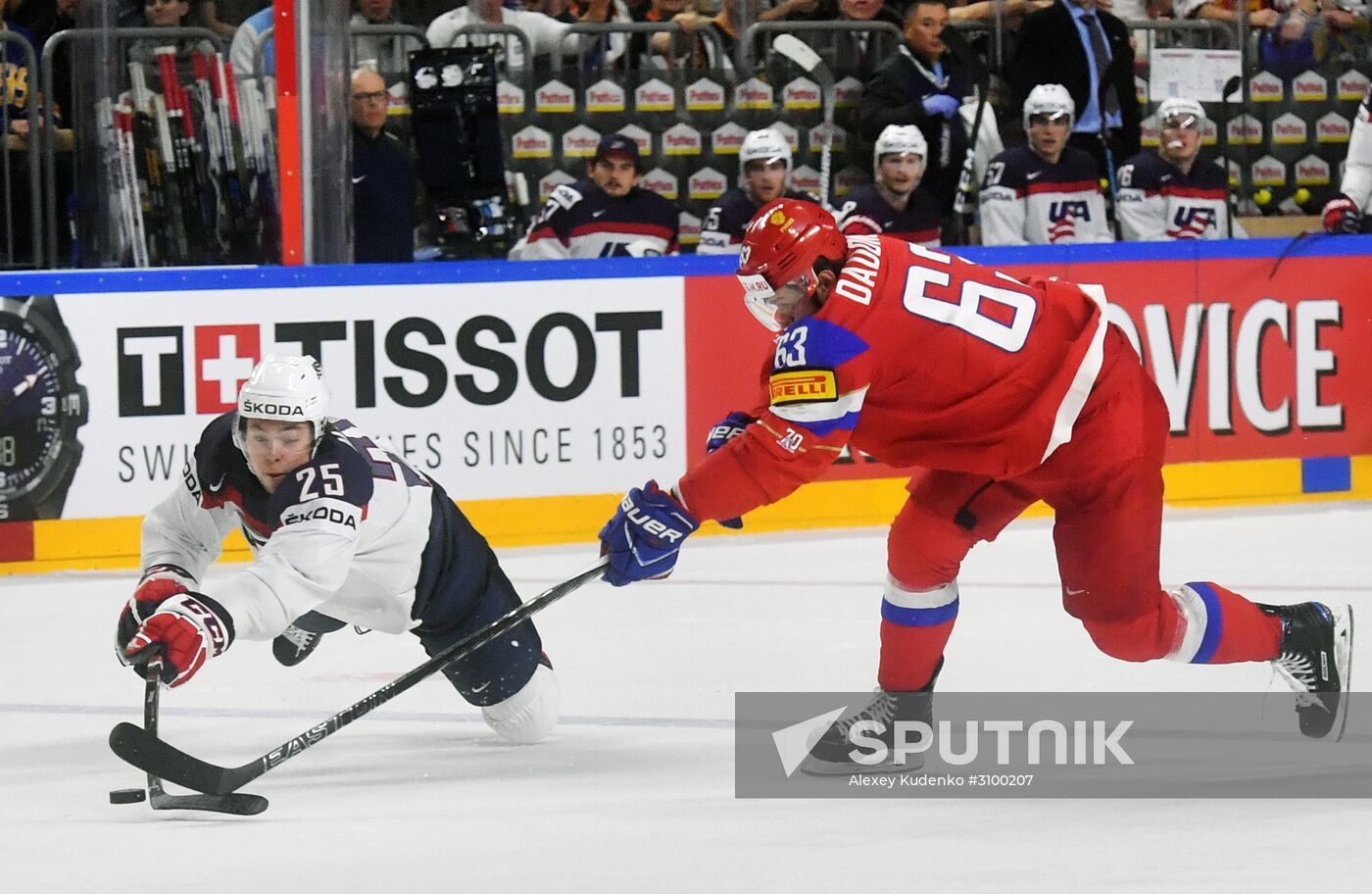 2017 IIHF World Championship. Russia vs US