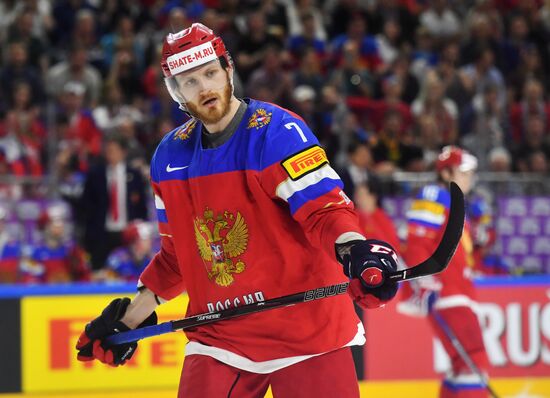 2017 IIHF World Championship. Russia vs USA