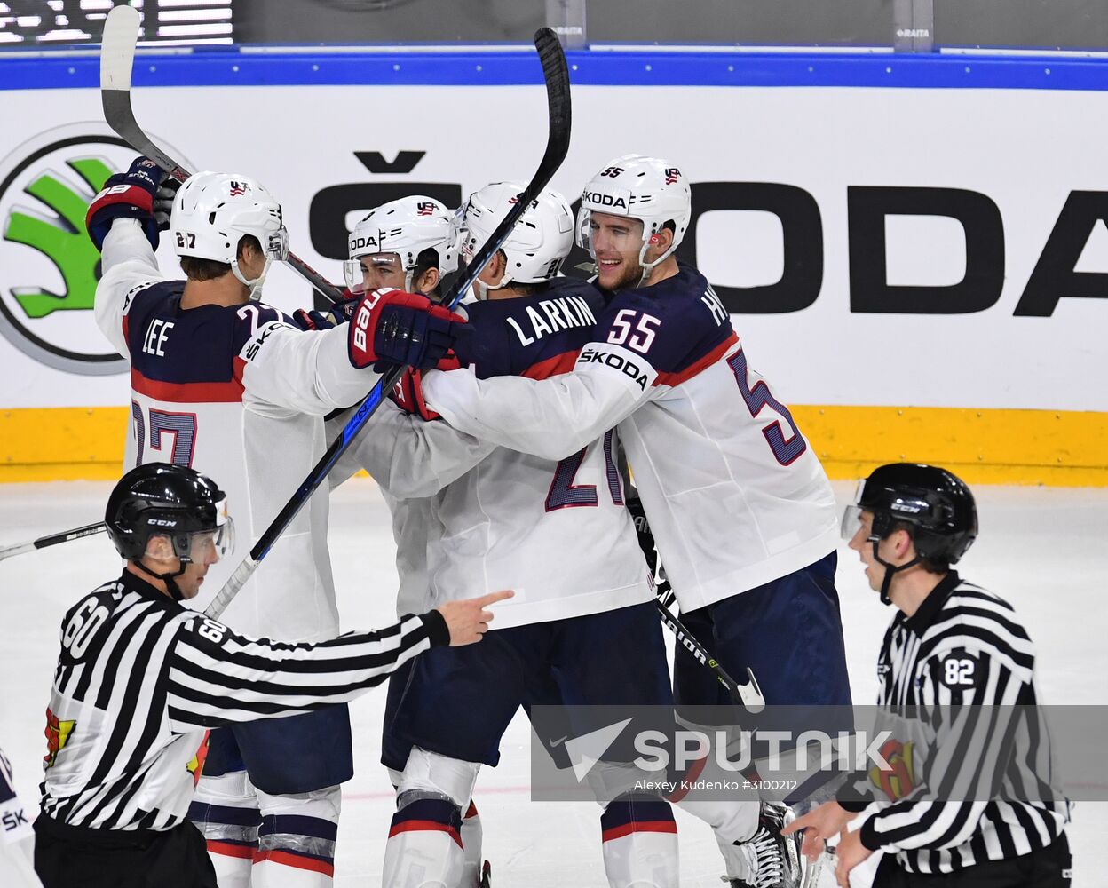 2017 IIHF World Championship. Russia vs USA