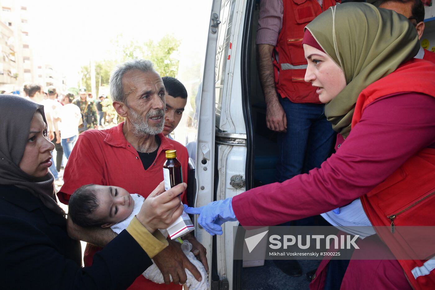 Situation in Qaboun neighborhood in Damascus suburb