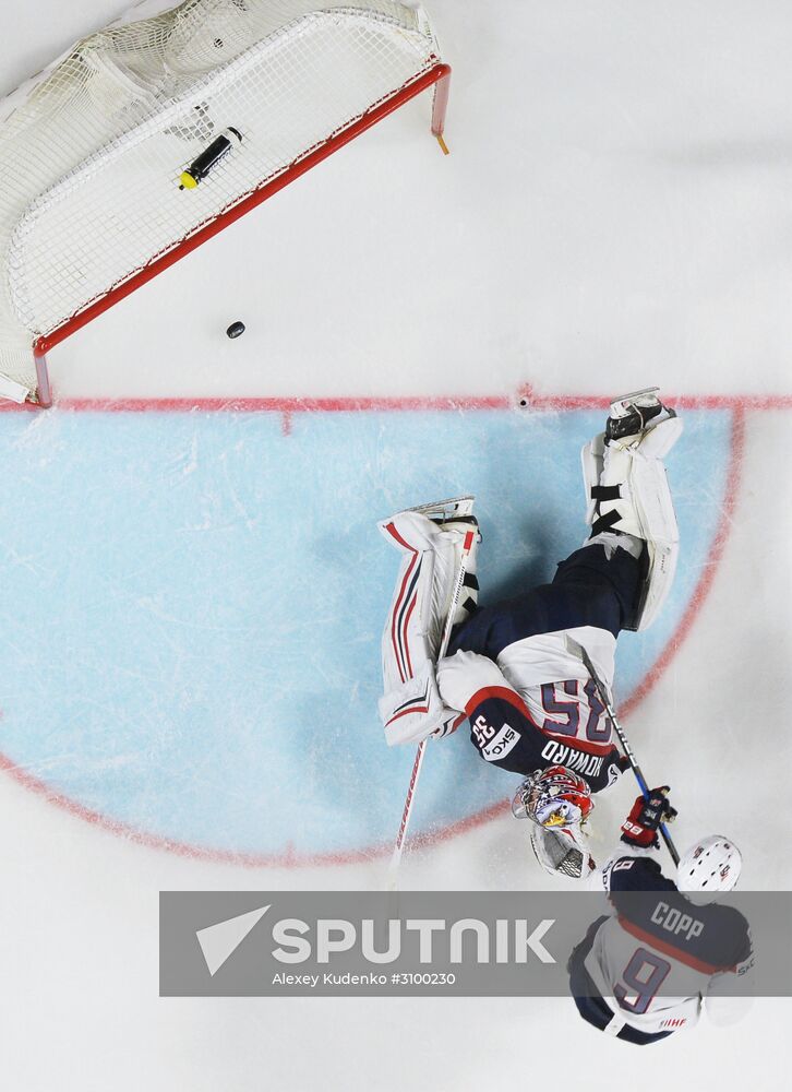 2017 IIHF World Championship. Russia vs USA