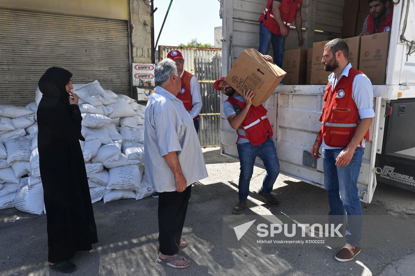 Situation in Qaboun neighborhood in Damascus suburb