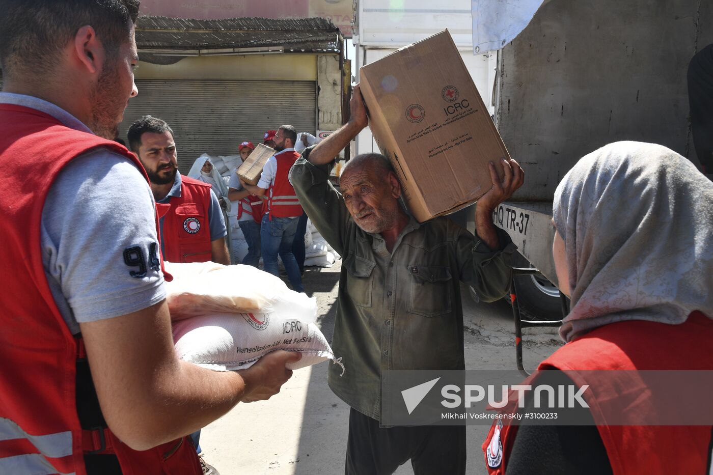 Situation in Qaboun neighborhood in Damascus suburb