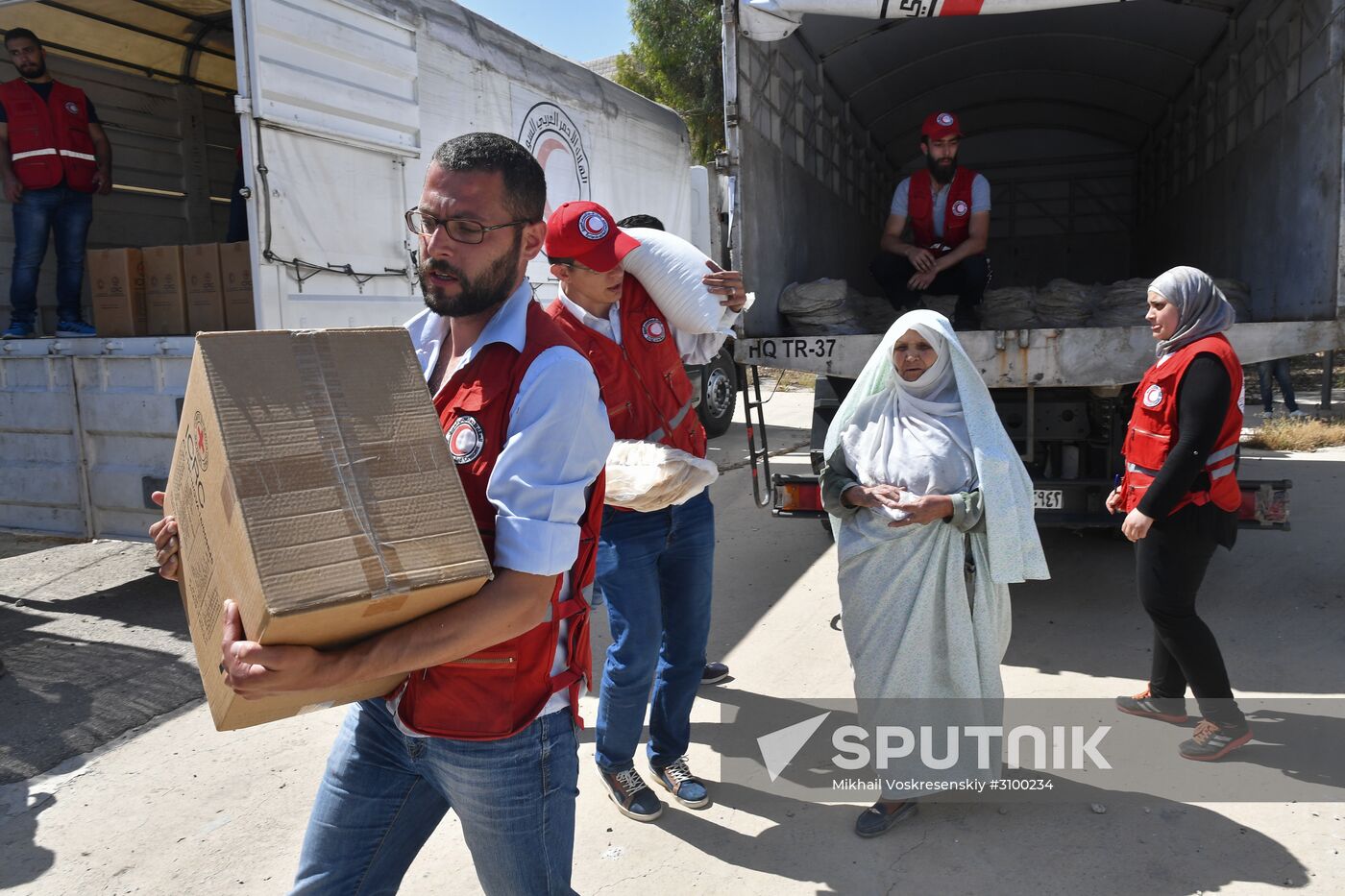Situation in Qaboun neighborhood in Damascus suburb