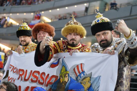 2017 IIHF World Championship. Russia vs USA