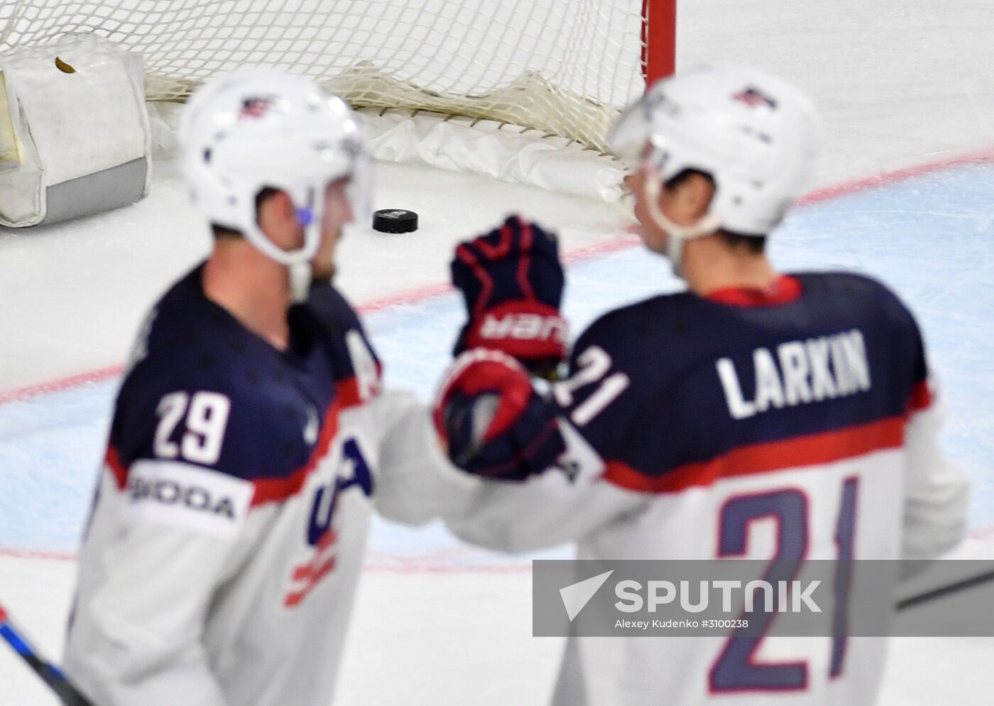 2017 IIHF World Championship. Russia vs USA